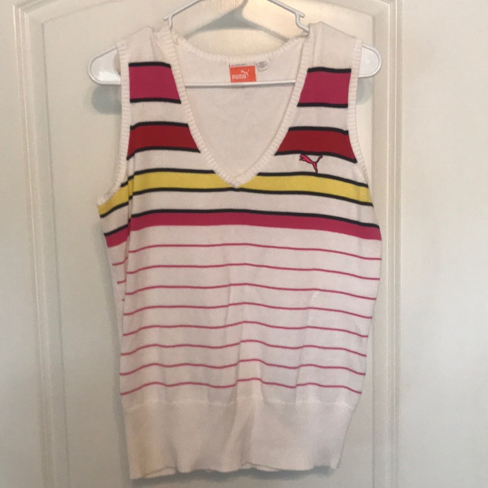 Puma sleeveless sweater vest